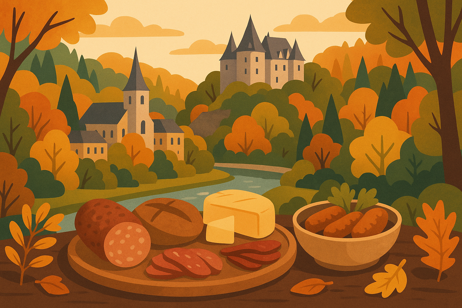 Découverte gourmande : spécialités ardennaises à savourer autour de Durbuy